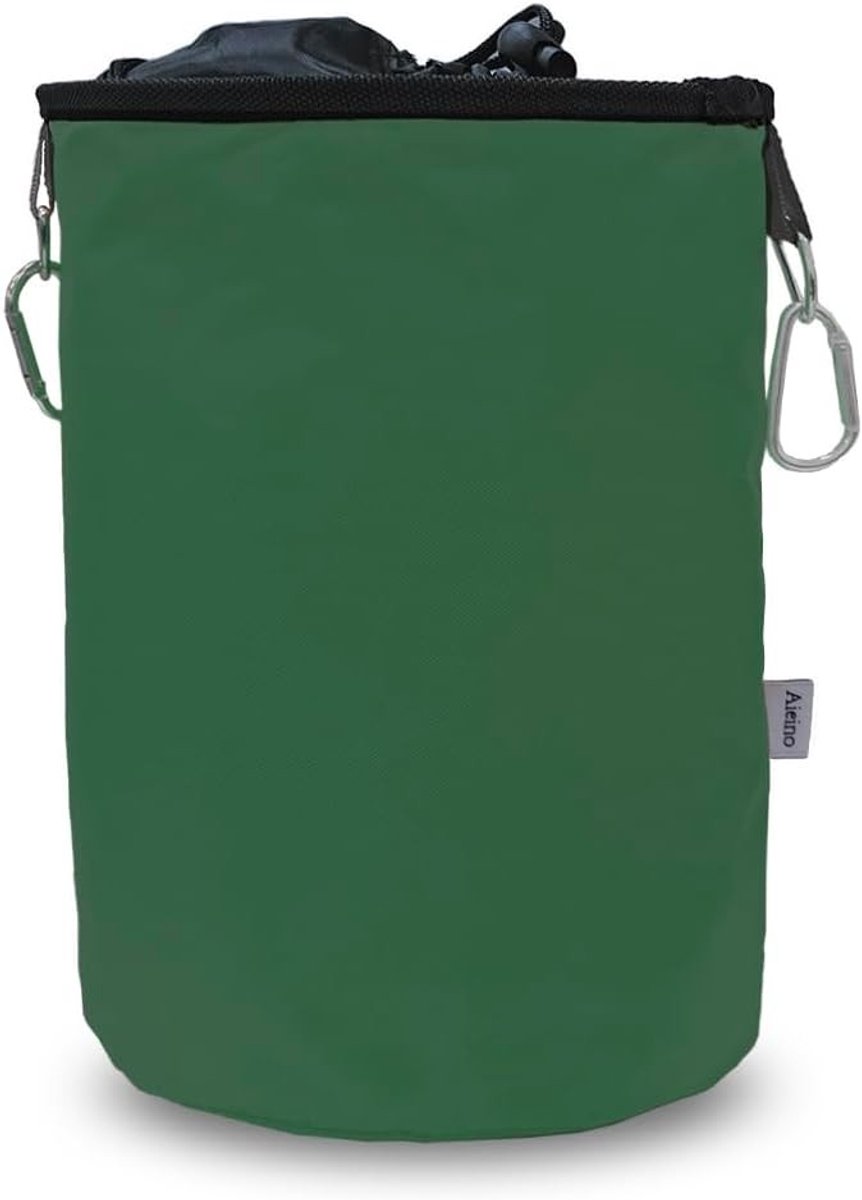 Grote Opbergzak voor Kledingknijpers met Trekkoord en Hanghaak - Waterdichte en Duurzame Tas voor tot 200 Kledingclips, Perfect voor Waslijn en Organisatie