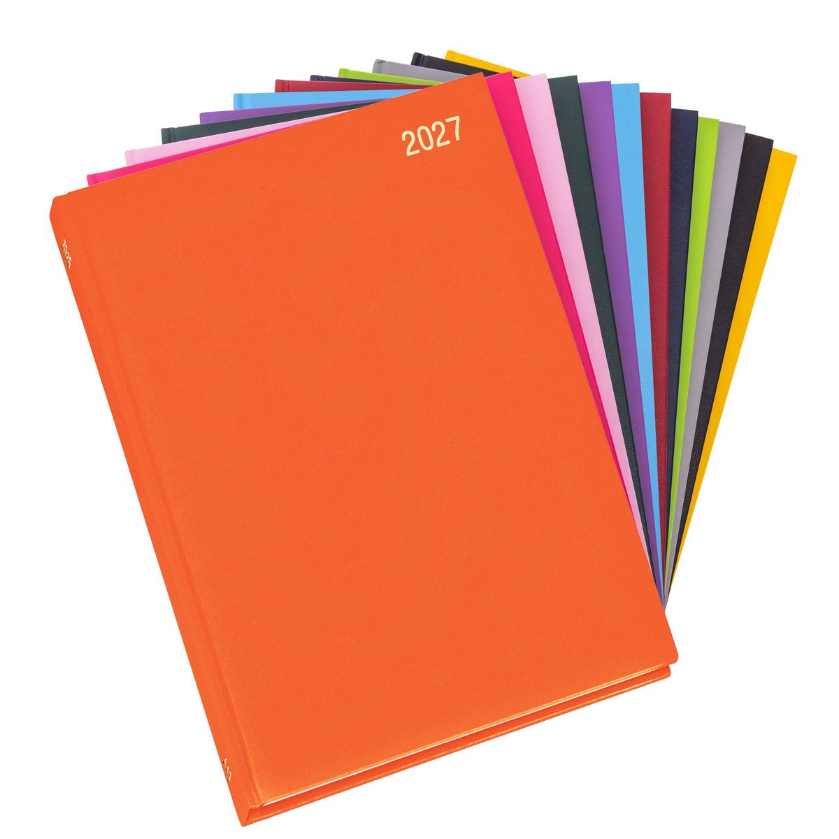 Dagboek A4 - Hardback Planner - Oranje - Perfect voor school en thuis - ShopVlot