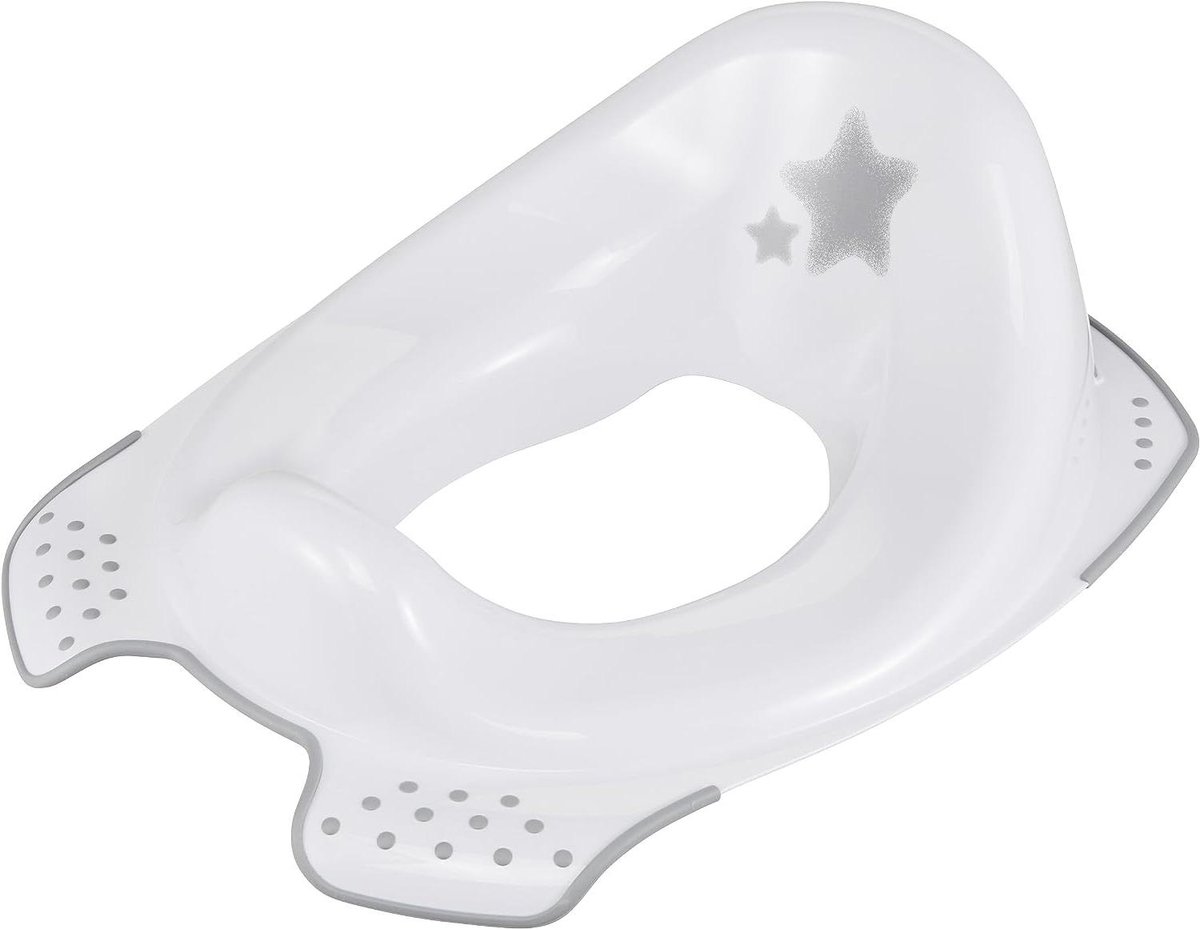 Toiletstoel Reducer - Kinder Toiletbril - Zindelijkheidstraining Kind - Antislip Rubber - 30 x 40 x 15 cm - Wit