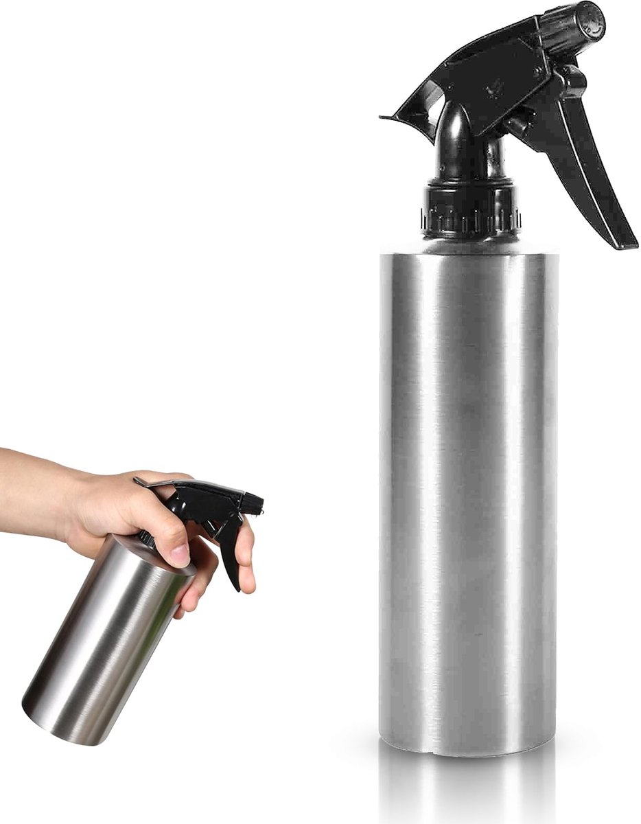 Gieter 350 ml - 304 roestvrij staal - multifunctionele spuitflessen - ideaal voor plantenverzorging - ShopVlot