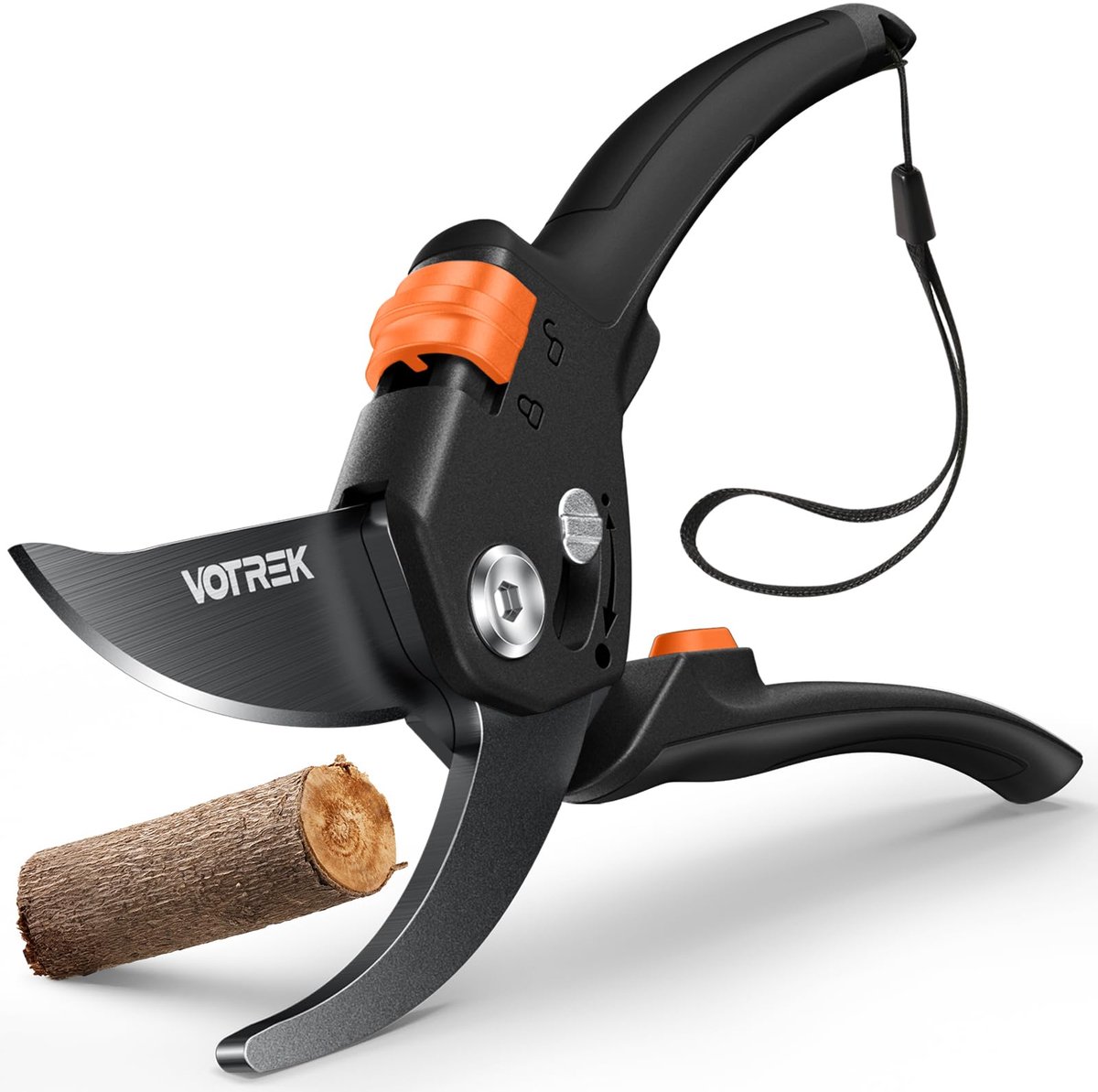 Snoeischaar 21,5 cm - Bypass - Continue instelbaar handvat - Ideaal voor zwakke handen - ShopVlot