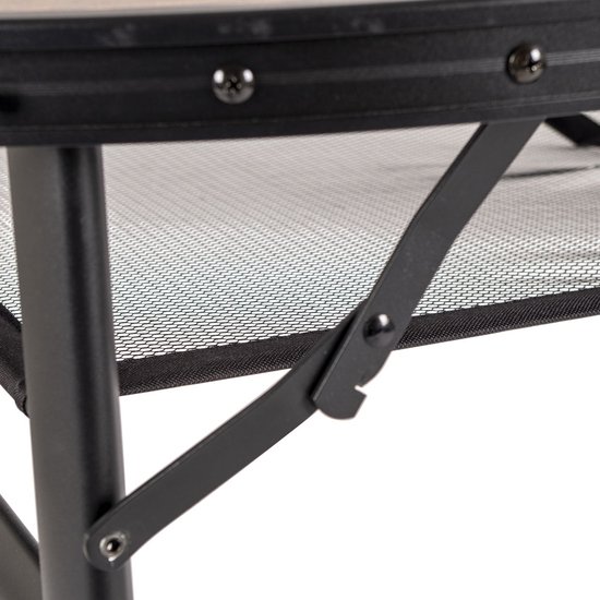Bo-Camp - Industrial - Tafel - Woodbine - Ovaal - Koffermodel - 150x80 cm — afbeelding 4