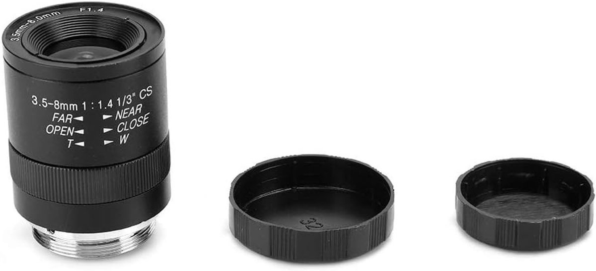 CCTV Zoomlens 3.5-8mm met Handmatige Diafragma voor Beveiligingscamera's en Toezichtsystemen - Hoge Resolutie Beeldkwaliteit en Aanpasbare Focale Lengte