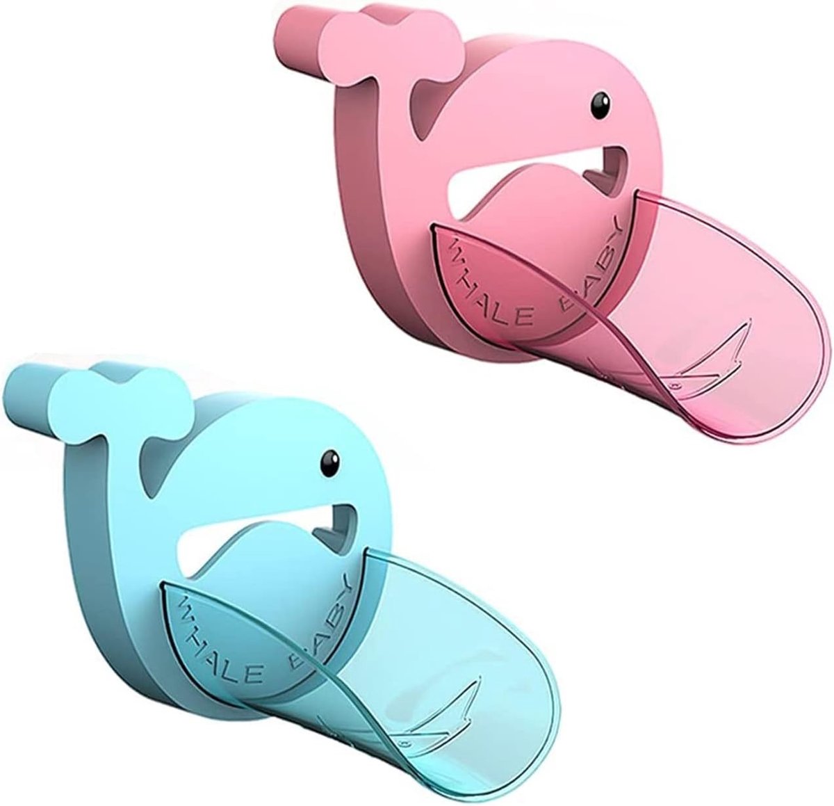 2 stuks waterkraan verlenger voor kinderen, cartoon ontwerp, handwas verlenger, ideaal voor keuken en badkamer, veilig en gebruiksvriendelijk