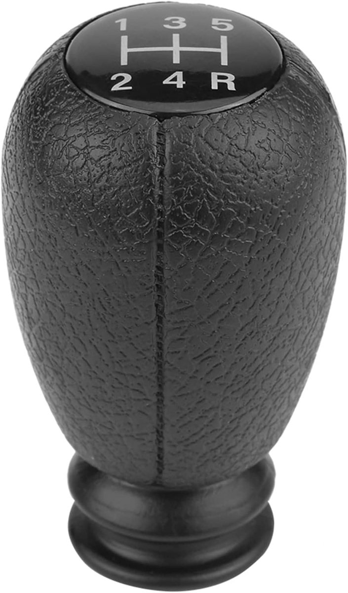 Schakelpook Knop - Versnellingspook Hoofd - Auto Rijden - 5 Snelheden - 113 Gram - Zwart
