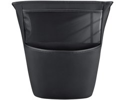 Autotas Organizer - Auto Opbergvak - Auto Interieur Organiseren - Opbergbarrière Tussen Stoelen - 32x27 cm - Zwart
