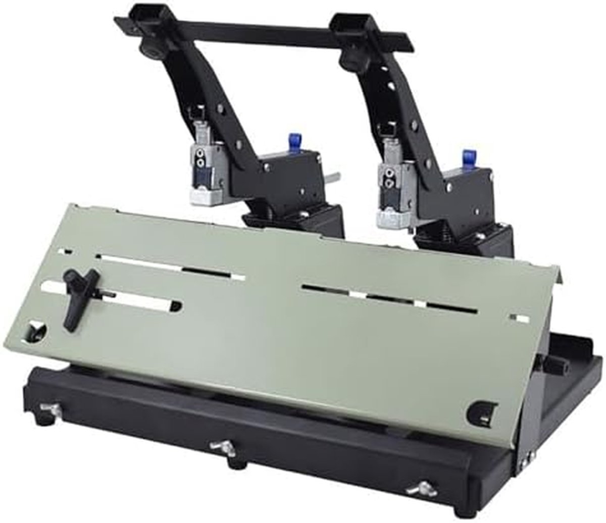 Dubbele Nietmachine - Zadelnietmachine Plat - Papier Binden - Dubbele Modi - 44 cm Werktafel - Metaal