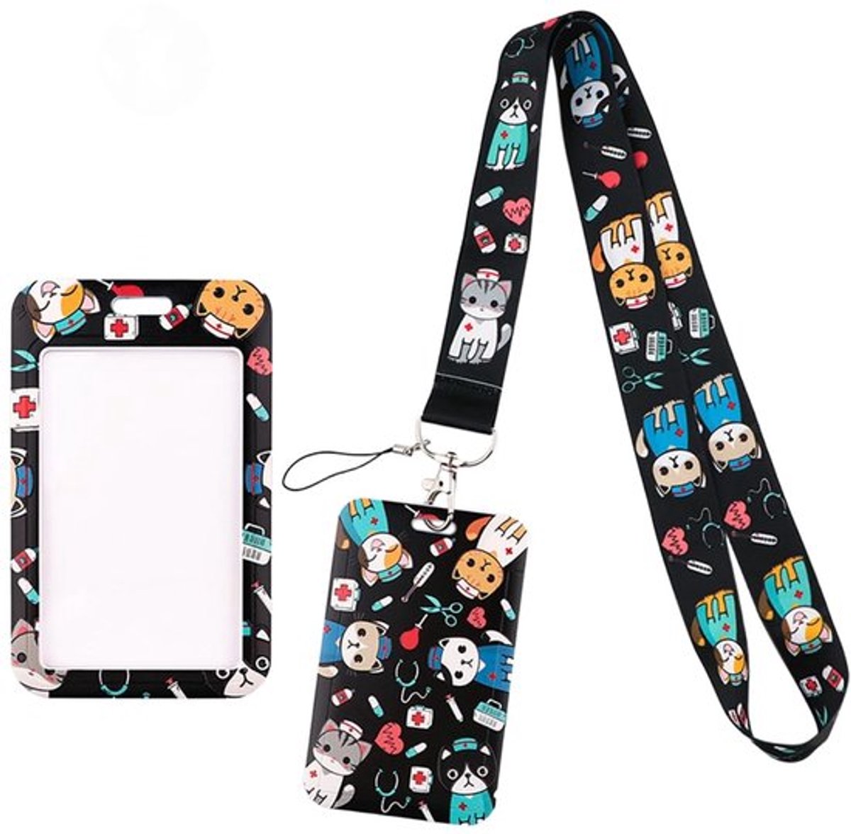 Zeynomax - ID-badgehouder - Afneembare halsband - Handig en praktisch - Unisex