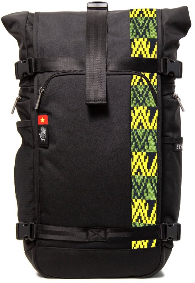 Ethnotek Raja Lite Ecopack 30 - Lichtgewicht Rolltop Rugzak met laptopvak - 30L - Gerecycled & Weerbestendig