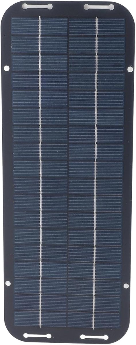 Draagbaar Zonnepaneel - Zonne Lader - Accu Onderhoud - Auto Start Ontwerp - 12V 5W - Zwart