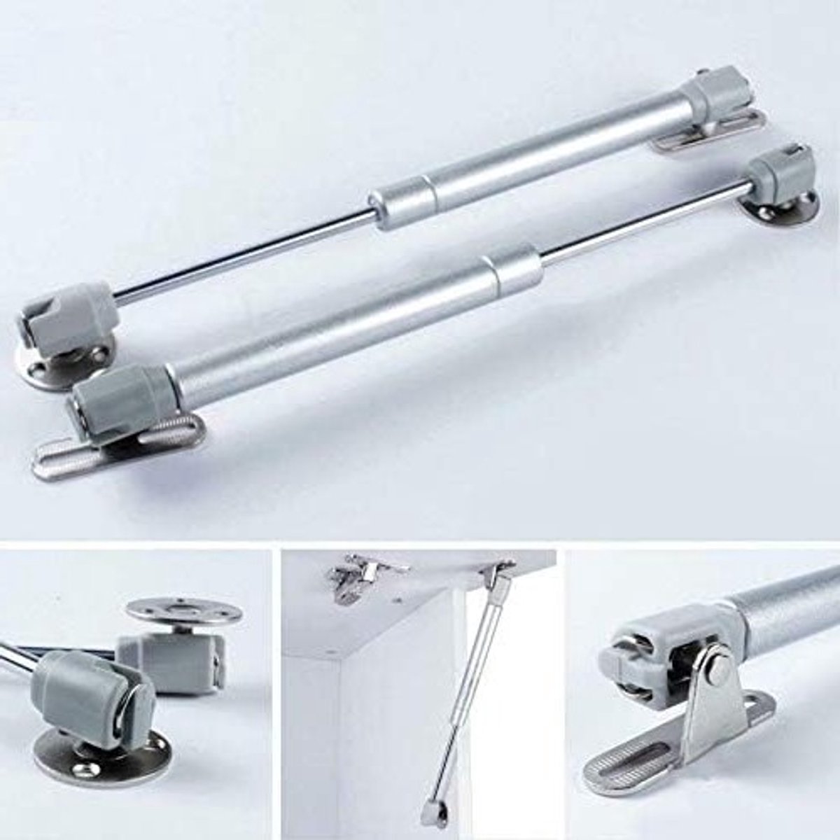 Gasveren voor Keukenkast, Kledingkast en Kastdeuren - 2 Stuks Soft Close Hinge (20N)