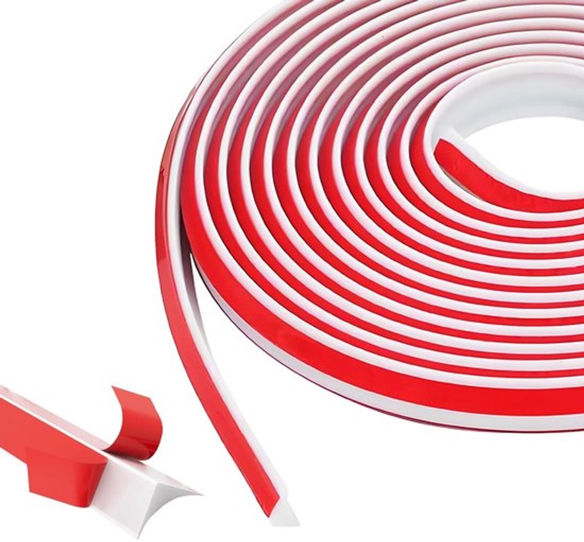 Zelfklevend plintenprofiel voor quadrant trim