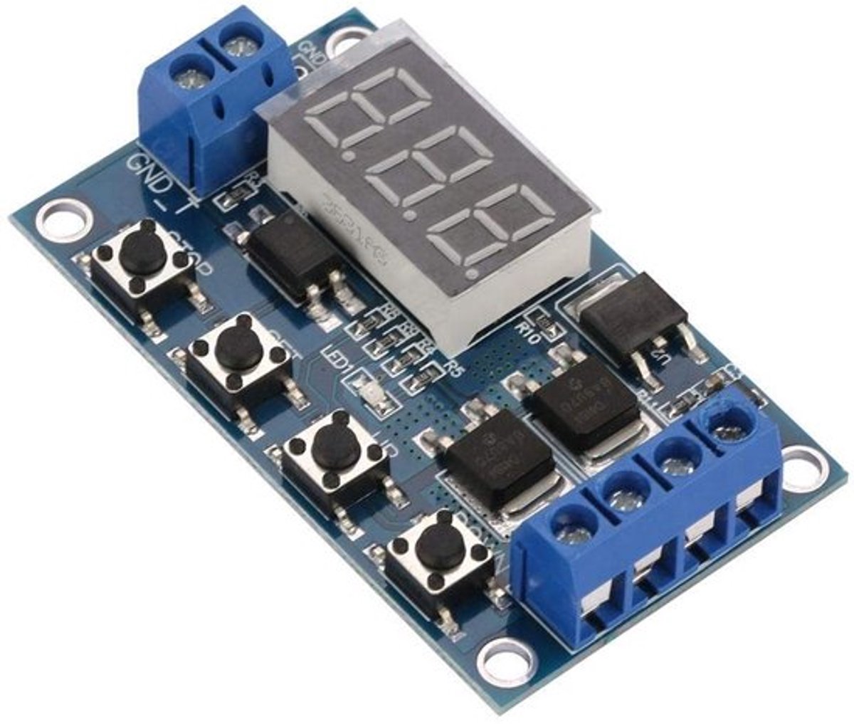 Shopcentral - Modulo timer ciclo relè - Multifunctionele relais - Geschikt voor