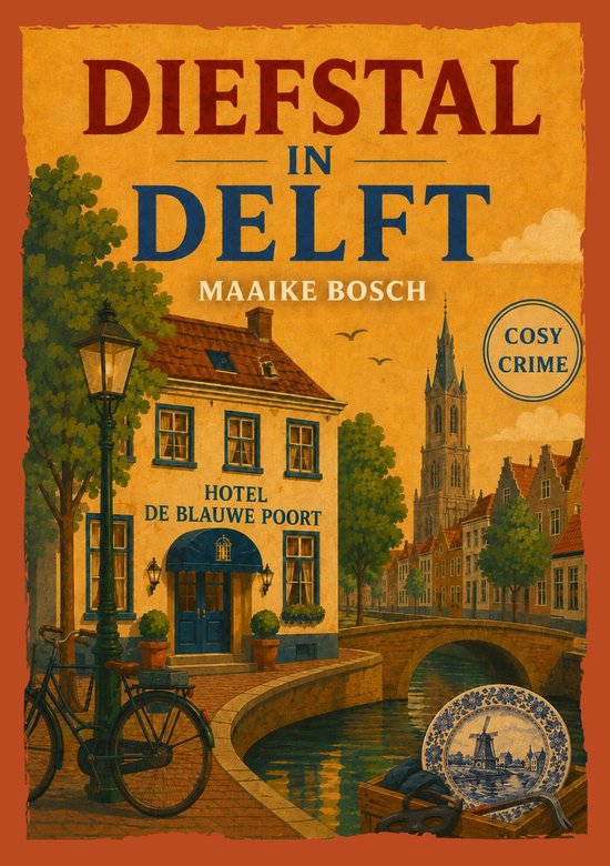 Diefstal in Delft - cover