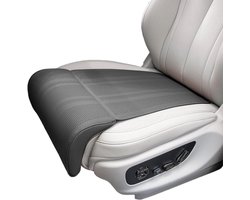 Auto Stoel Beensteun - Stoelkussen Verlenger - Comfortabel Rijden - Verlengde Dijbeenondersteuning - 44x38x10 cm - Zwart