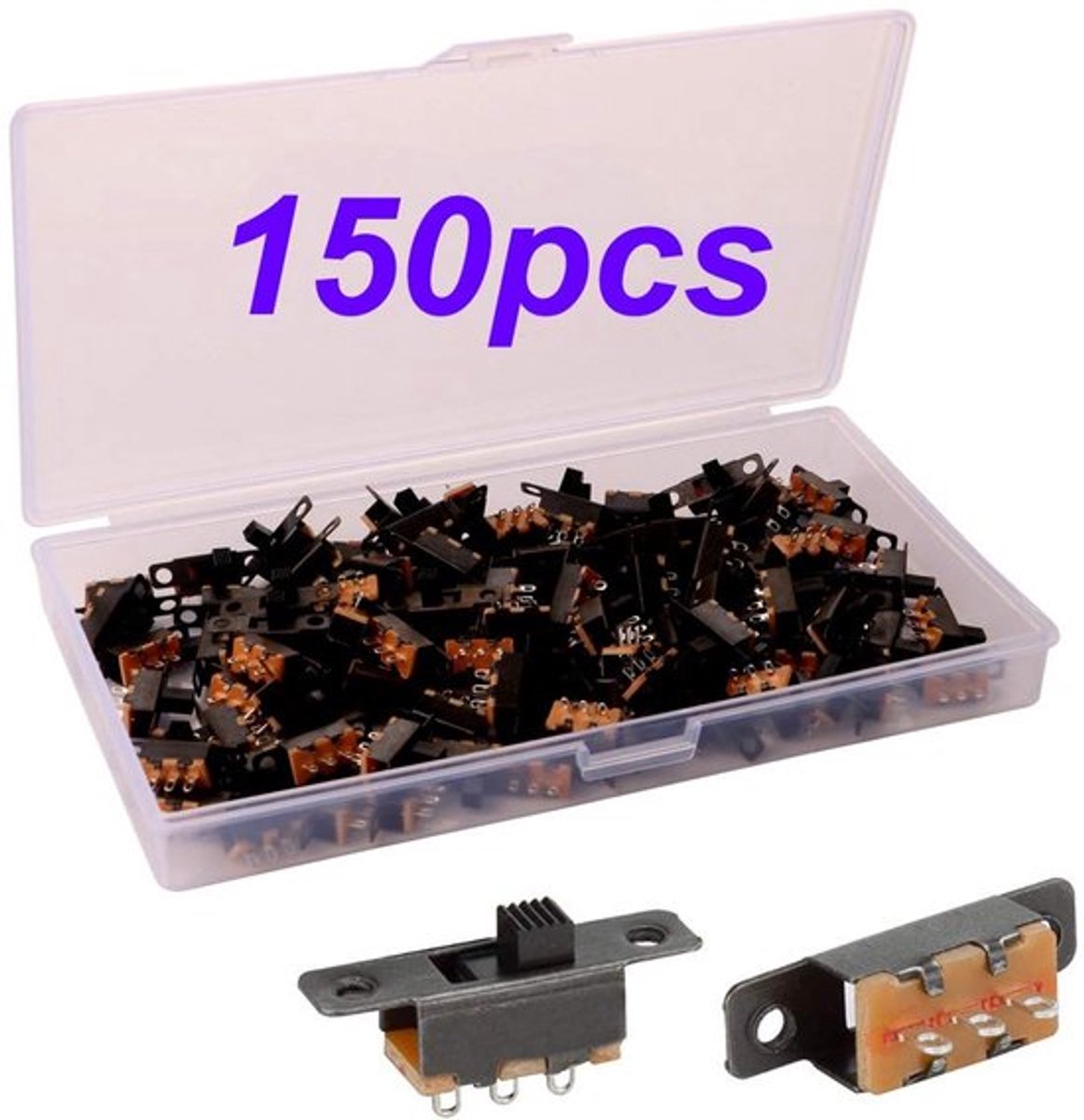Mini panel switch van By shayne, 3pin, 150 stukken