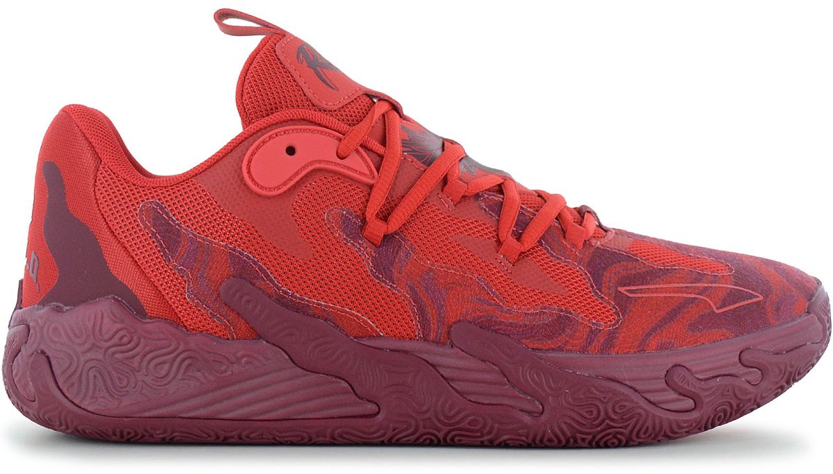 PUMA MB.03 Lo Team LaMelo Ball Heren Sneakers Basketball Schoenen 310519-02 Rood