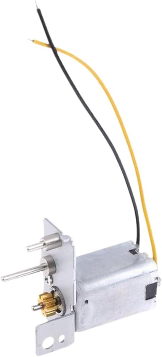 Vierkante Motor - Hobby Motor - DIY Experimenten - 6 Pool Rotor - 8mm Vierkant - Zilver