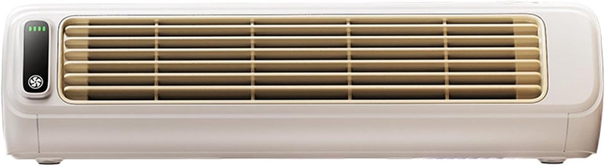 Stille staande ventilator - Torenventilator krachtig - Kamertemperatuur verlagen - Bladloze structuur veilig - 312 cm hoog - Beige – foto 7