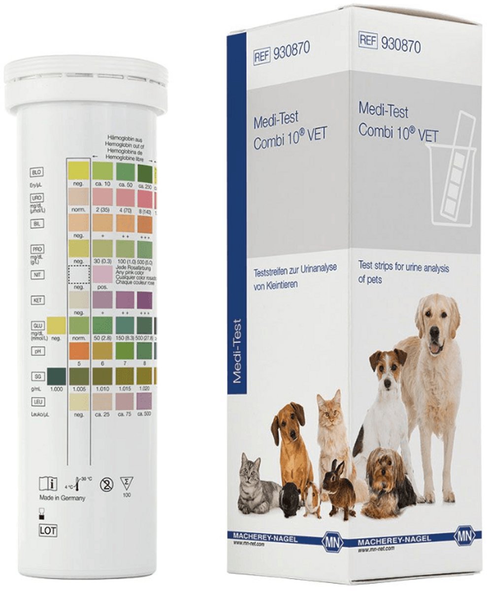 Medi-Test Combi 10 VET urine 50 teststrips