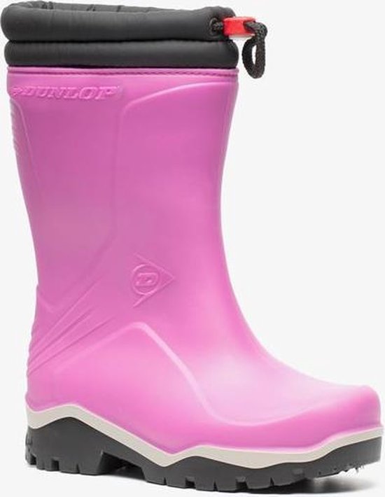 Dunlop Blizzard kinder sneeuw/regenlaarzen - Roze - Maat 30 - Snowboots