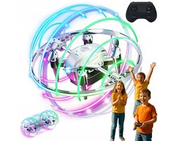 Mini Drone - RC Kinder Drone - met RGB Verlichting - 1 Druk Stunts - Gyroscoop - Drone voor Kinderen en Beginners - Park en Thuis - Cadeau