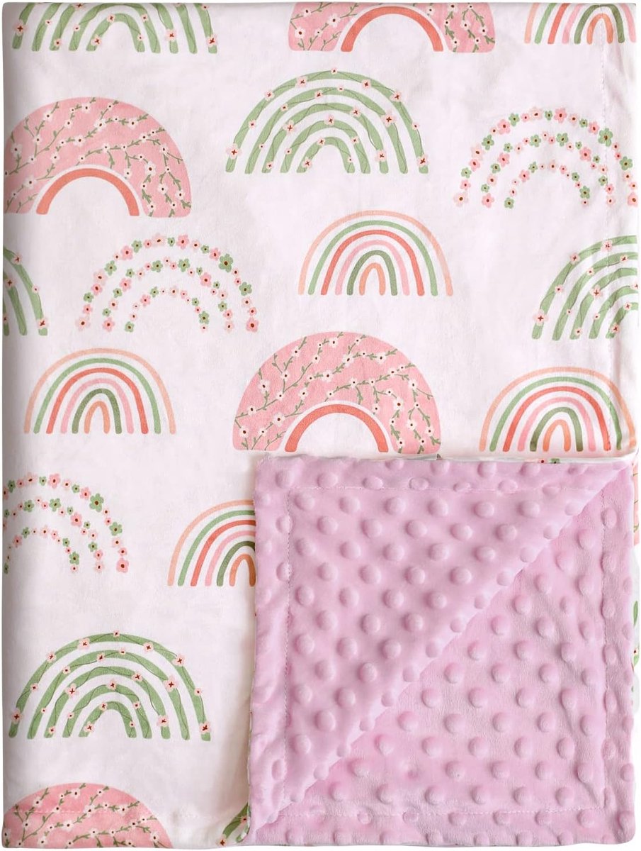 Babydeken 75 x 100 cm - dikke drie-laags - superzacht - ideaal voor kinderkamer - ShopVlot