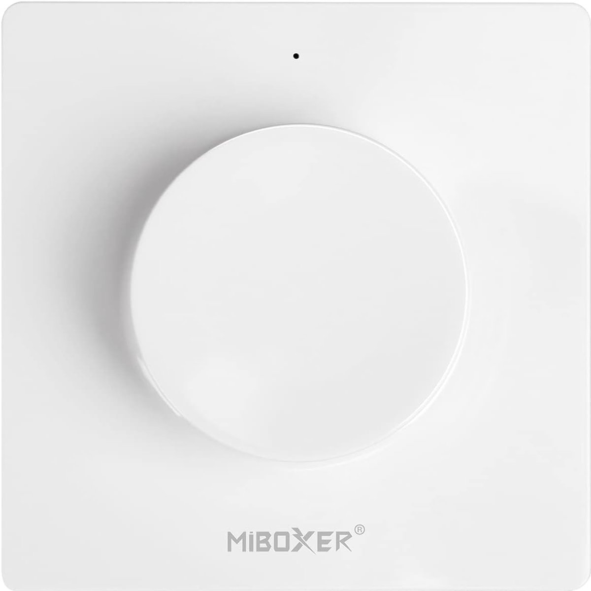 SnelShoppen - Draadloze 2.4G Rotating Switch Panel Afstandsbediening - Dimmer voor CCT LED Lampen - 4 Zone Groepsverlichting - Tot 30 Meter Bereik - I