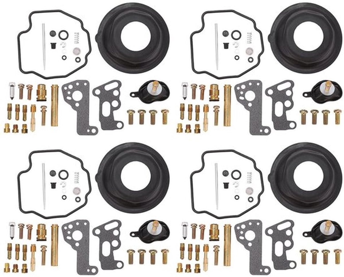 Carburateur Reparatieset - 136 Stuks - Vervanging voor Motorfiets - Compact - Geschikt voor Yamaha Vmax 1200 - Inclusief Complete Set