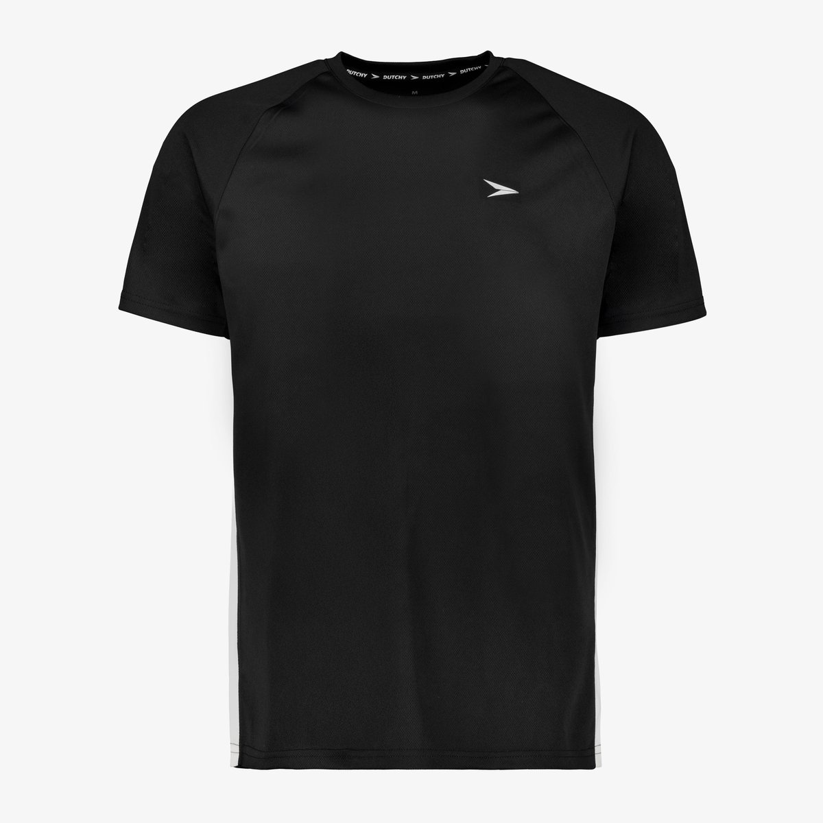 Dutchy heren voetbal T-shirt zwart - Maat S