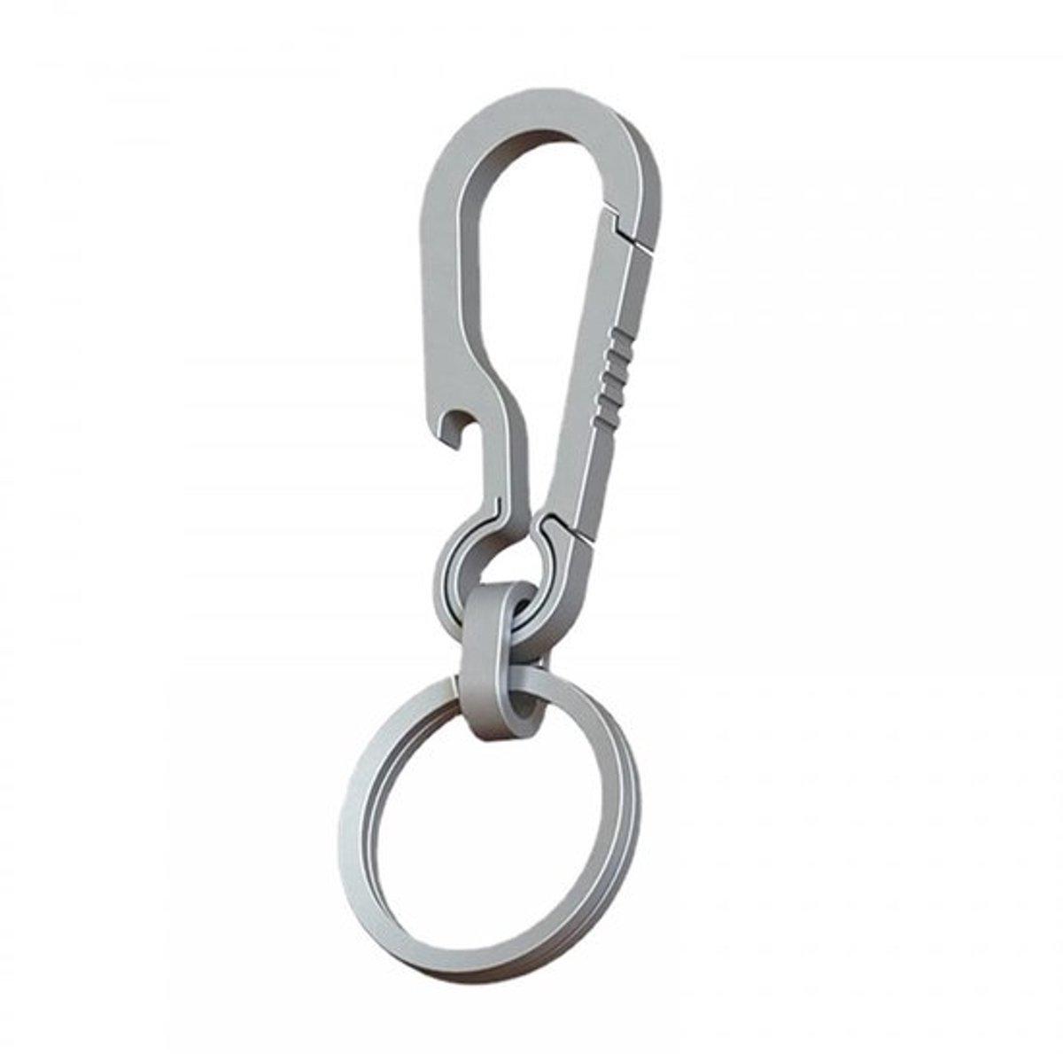 Sleutelhanger met Karabijnhaak - EDC Sleutelhanger Clip - Flesopener - Snelsluiting - Voor Mannen/Vrouwen - Lichtgewicht en Duurzaam - Sleutelring