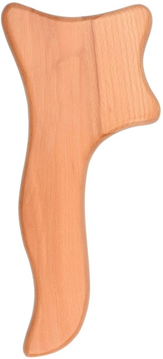 Massage Tool Houten - Gua Sha Schrapen - Anti Cellulite Gereedschap - Gezondheidszorg - Lichaamsverzorging - 32,5 x 16 x 1,8 cm