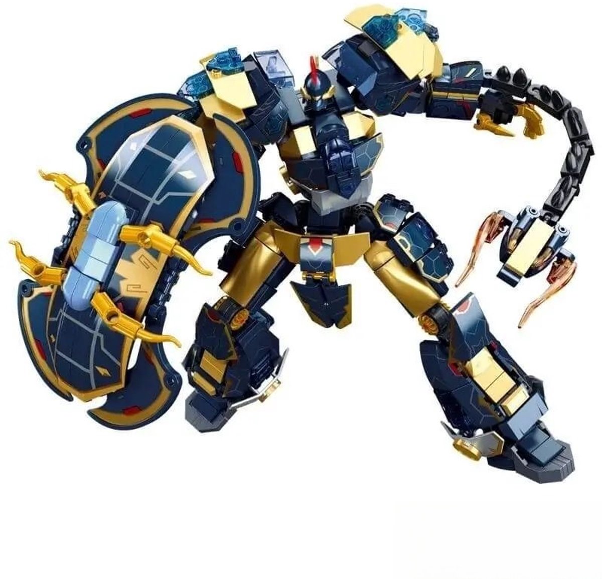 Sluban P.R. Mecha 11 Colossus Defender bouwspeelgoed actiefiguur – Constructiespeelgoed – bouwset met 685 bouwstenen – M38‑B1272 – vanaf 8 jaar