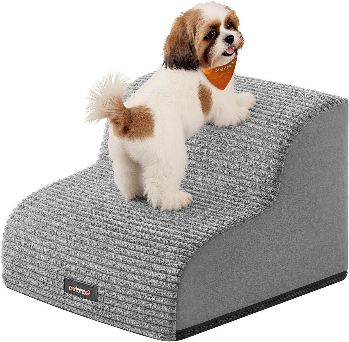 Huisdierentrap - Honden trap - Huisdieren helpen - Waterdichte hoes - 40x30x40 cm - Duifgrijs