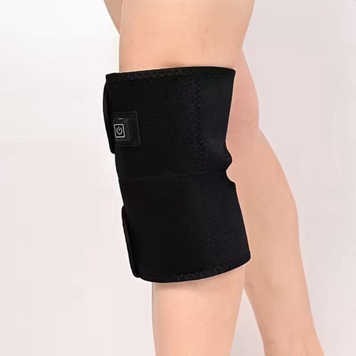 Verwarmde kniebeschermer, verwarmde kniebeschermer kussen voor de knieën, geschikt voor benen, compressie-sleeve kniebeschermer voor de benen, geschikt voor kuiten, 1 stuk