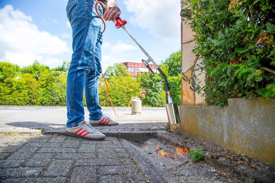 Propaan Onkruidbrander - Met Piëzo Ontsteking en 5 Meter Gasslang - Voor Dakwerk, Bitumen en Buitenwerk — afbeelding 3
