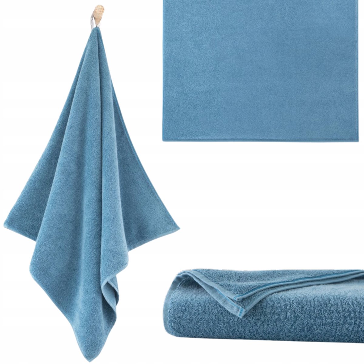 KONEY - Badhanddoek - Liczi2 - 50 x 100 cm - Niagara - 400 g/m²
