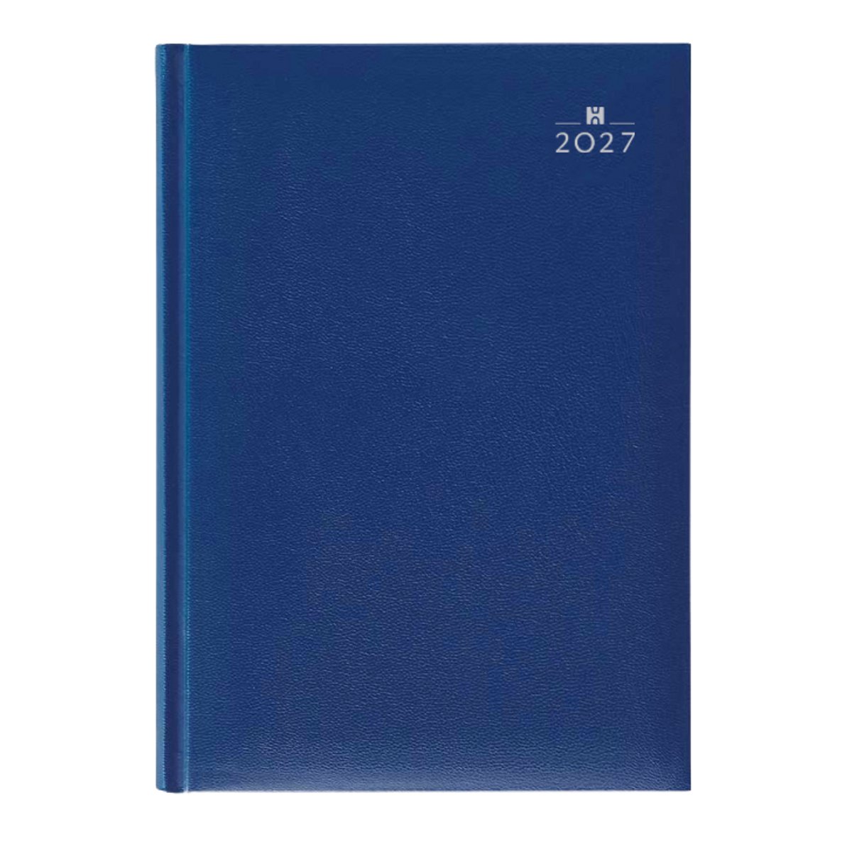Castelli - Bureau agenda H76 2027 - 1 week per 2 pagina's, kolomindeling - formaat A5 - Nederlandstalig - Made in Italy - hardcover omslag blauw
