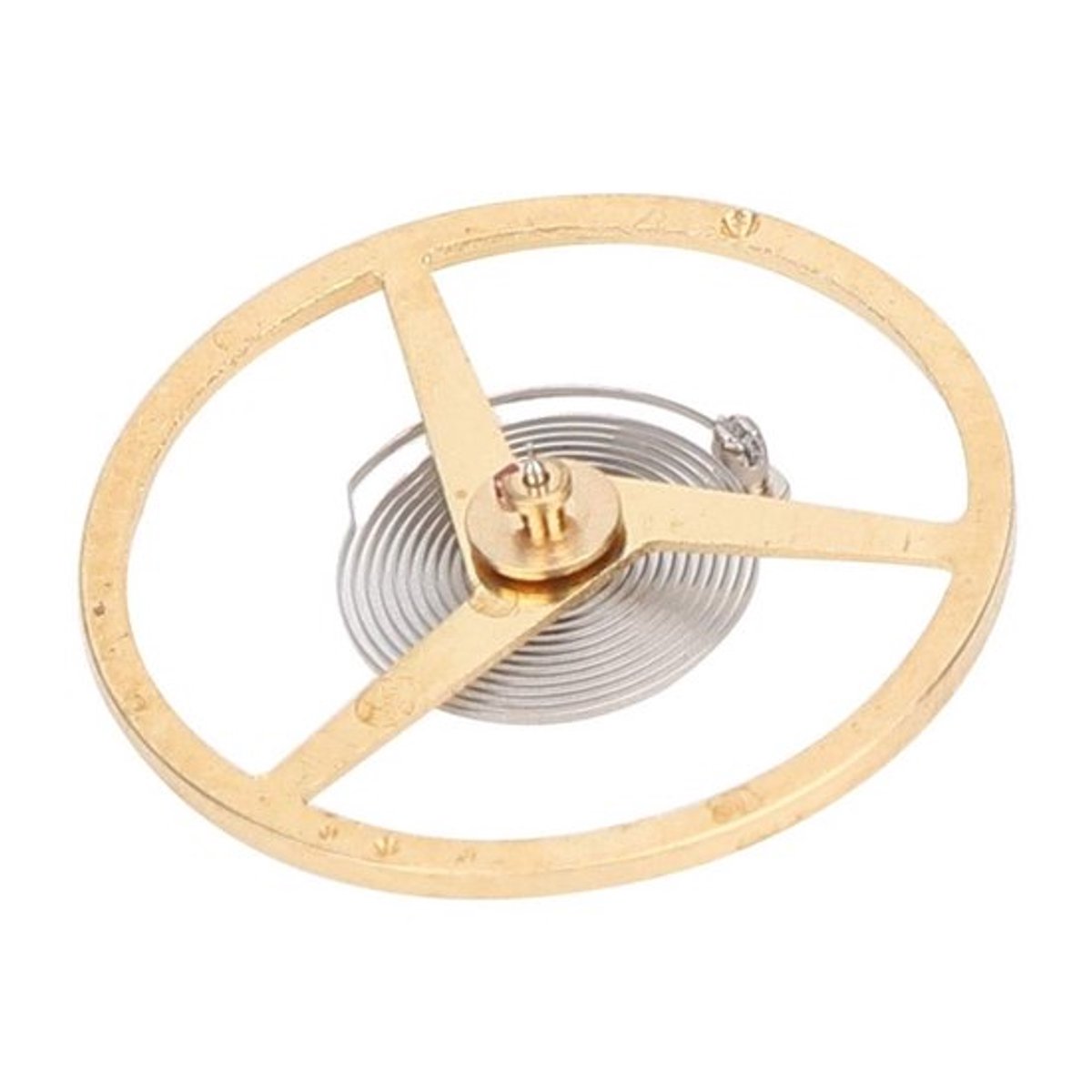 Horloge-weegschaal Professionele Balans - Horloge Bewegingsonderdelen - Balanswiel Veer - Reserveaccessoires - Geschikt voor ETA 2824/2834/2836 - Hoogwaardig Staal - Horloge-balancer