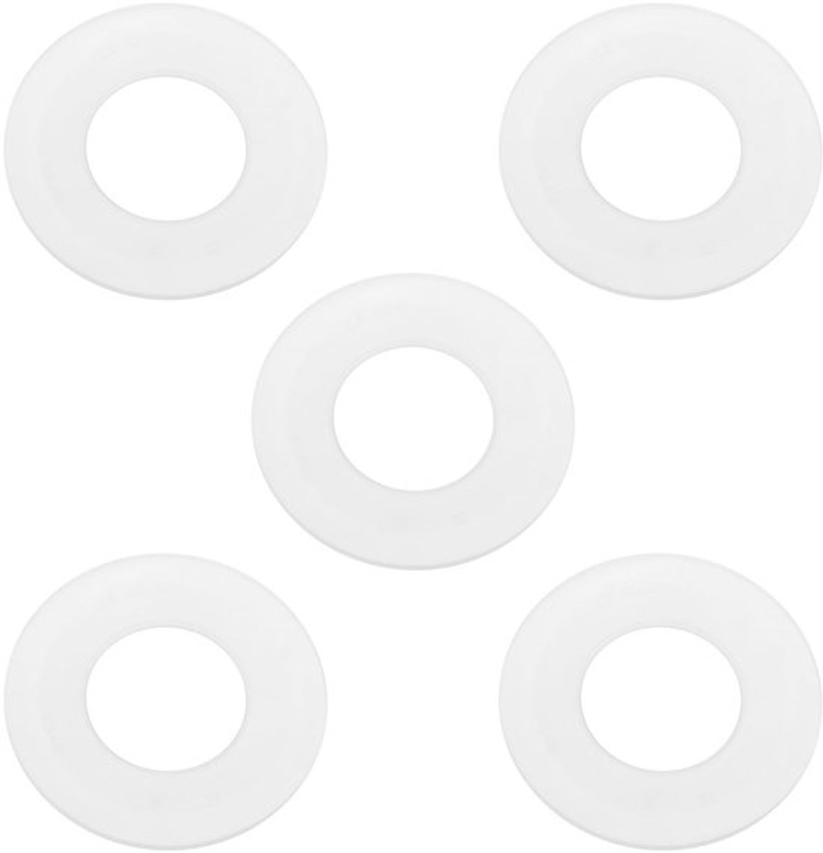 Spoelklep Afdichting 5 Stuks - Siliconen Seal Ring - Compatibel met Geberit - Binnendiameter 31 mm - Buitendiameter 63 mm - Duurzaam en eenvoudig te installeren - Afdichtring