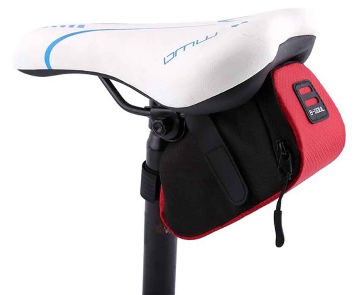 Sportuitrusting Hoogwaardig Polyester - Fietstas Enkel - Robuust - Waterdicht - Eenvoudig te Bevestigen - Ideaal voor Accessoires