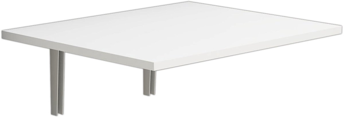 Asir - Klaptafel - Wit - 6 x 62 x 52