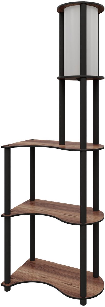 Asir - Vloerlamp - Okkernoot - 30 x 50 x 8