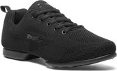 Rumpf  ZUMA 1567 Dans Lindy Hop Disco Fox Training Danssneaker Sneaker Schoenen Ademend - zwart - maat 43.5