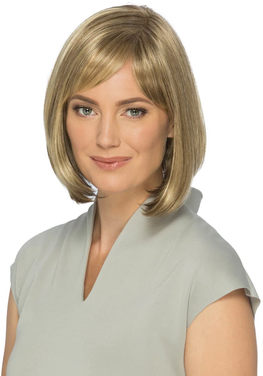 Estetica Designs Emma Synthetisch Haarwerk - Monofilament Top, Kort Kapsel, Natuurlijke Kleur CKISSRT4
