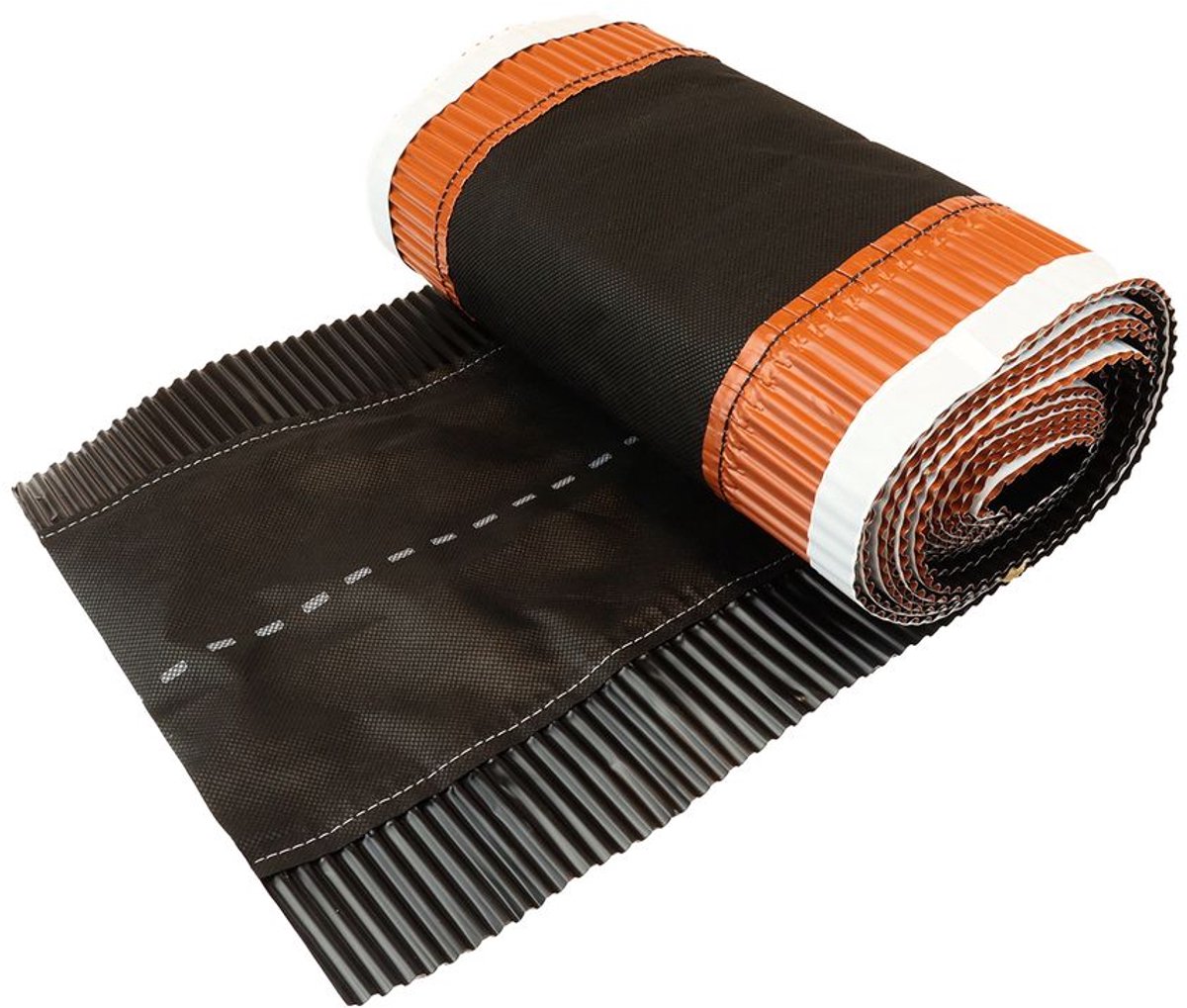 Ondervorst zwart 320mm x 5m
