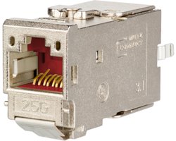 Metz Connect 130B11-25-E RJ45-inbouwmodule E-Dat, Module-steekprofiel 1 stuk(s)