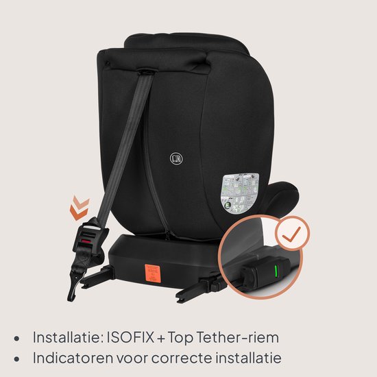 Lionelo Bastiaan - i-Size Autostoeltje 4in1 - 360° - ISOFIX - Groep 0-1-2-3 - 40-150cm van LIONELO — afbeelding 5