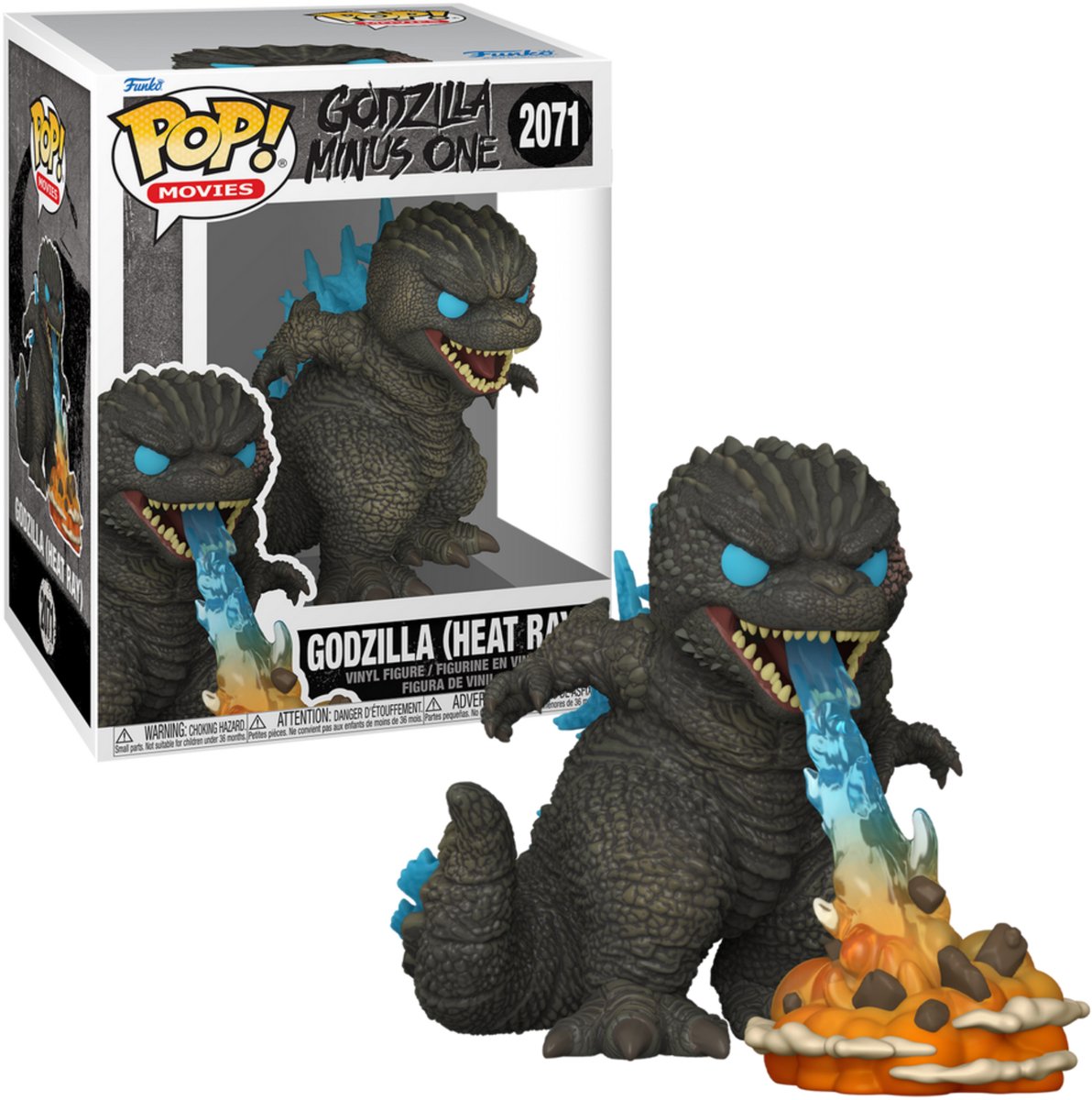 Funko Godzilla POP! Premium Vinyl Figure Godzilla (Heat Ray) 9 cm POP! Figuur