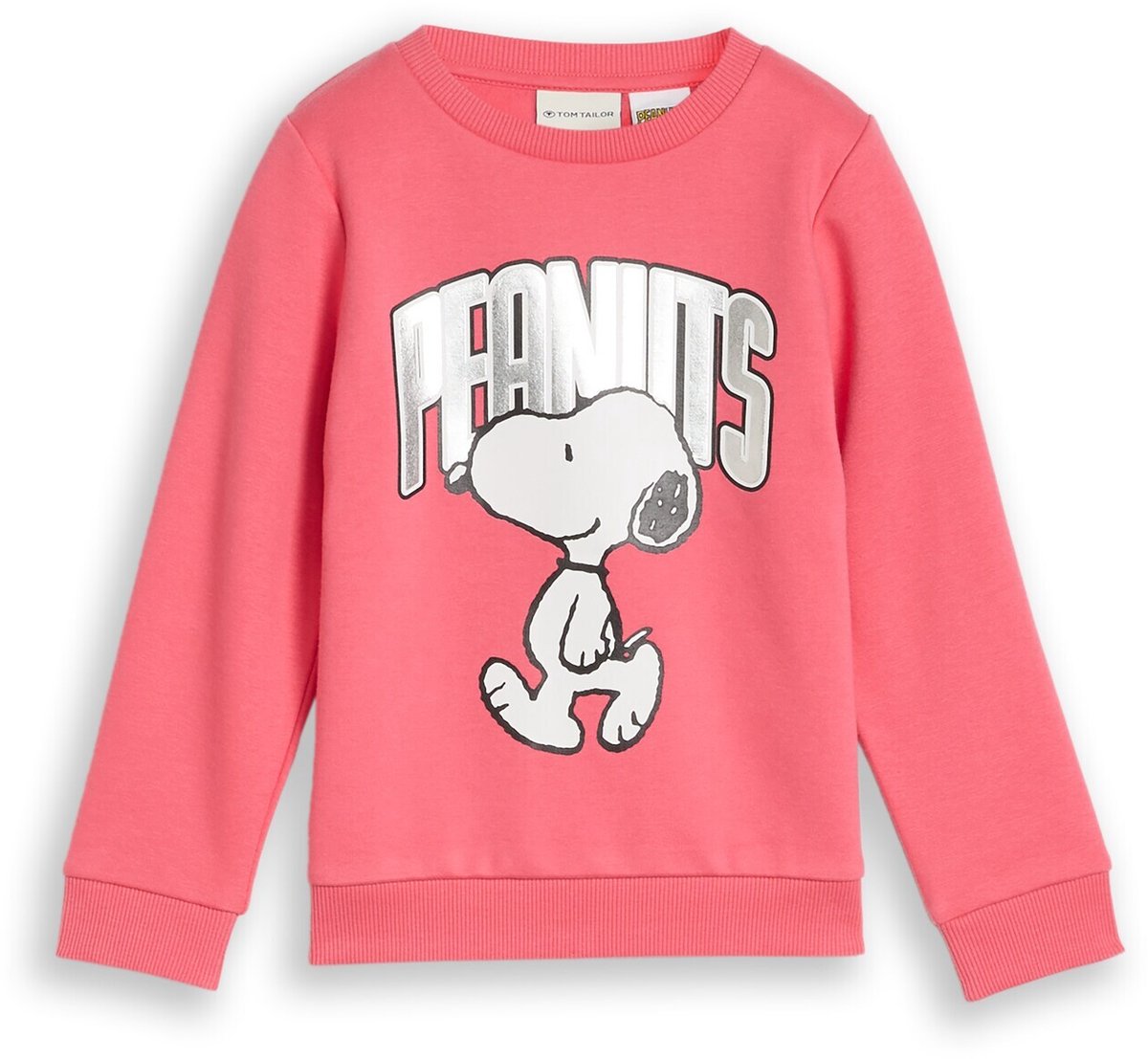 Tom Tailor - Sweatshirt met Snoopy-print - Maat 116/122 - pink dream